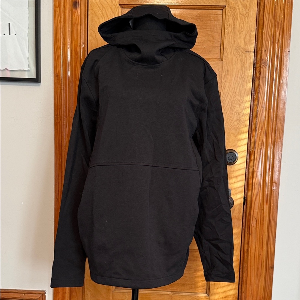 J-Crew Black Hooded Sweatshirt